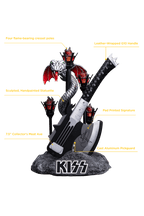 KISS™ x StudioForge™ | Gene Simmons' HELLFIRE DEMON AXE | 7.5” Collector’s Meat Axe & Display Stand