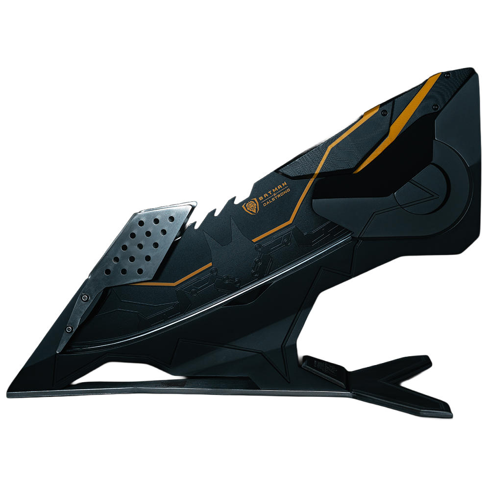Batman StudioForge™ | 8” Bladed Displayable Chef Knife & Display Stand | The Gotham City™ Edge