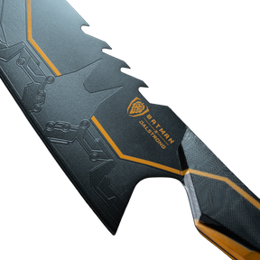 Batman StudioForge™ | 8” Bladed Displayable Chef Knife & Display Stand | The Gotham City™ Edge