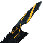 Batman StudioForge™ | 8” Bladed Displayable Chef Knife & Display Stand | The Gotham City™ Edge