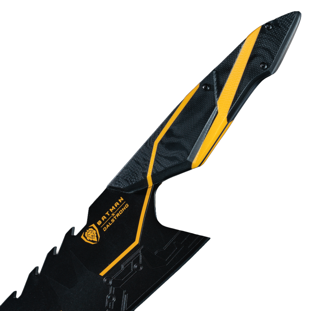 Batman StudioForge™ | 8” Bladed Displayable Chef Knife & Display Stand | The Gotham City™ Edge