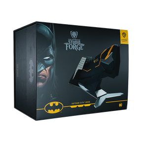Batman StudioForge™ | 8” Bladed Displayable Chef Knife & Display Stand | The Gotham City™ Edge