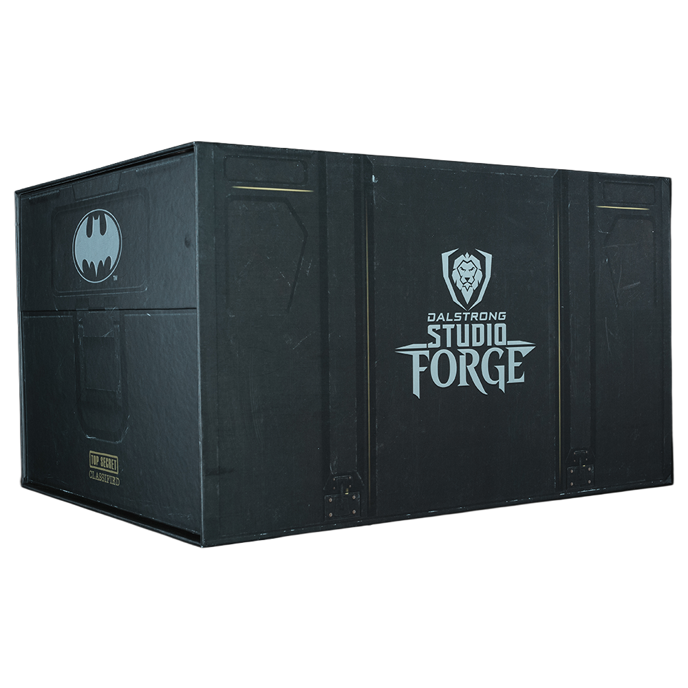 Batman StudioForge™ | 8” Bladed Displayable Chef Knife & Display Stand | The Gotham City™ Edge