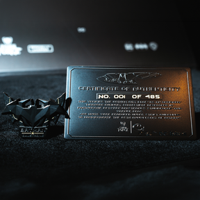 Batman StudioForge™ | 8” Bladed Displayable Chef Knife & Display Stand | The Gotham City™ Edge