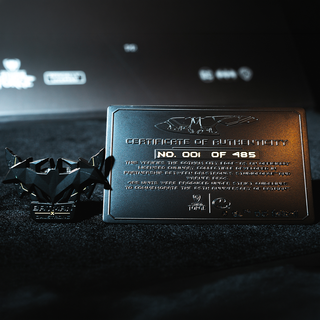 Batman StudioForge™ | 8” Bladed Displayable Chef Knife & Display Stand | The Gotham City™ Edge