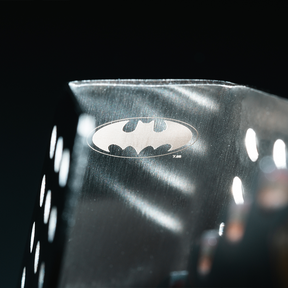 Batman StudioForge™ | 8” Bladed Displayable Chef Knife & Display Stand | The Gotham City™ Edge