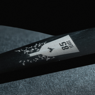 Batman StudioForge™ | 8” Bladed Displayable Chef Knife & Display Stand | The Gotham City™ Edge