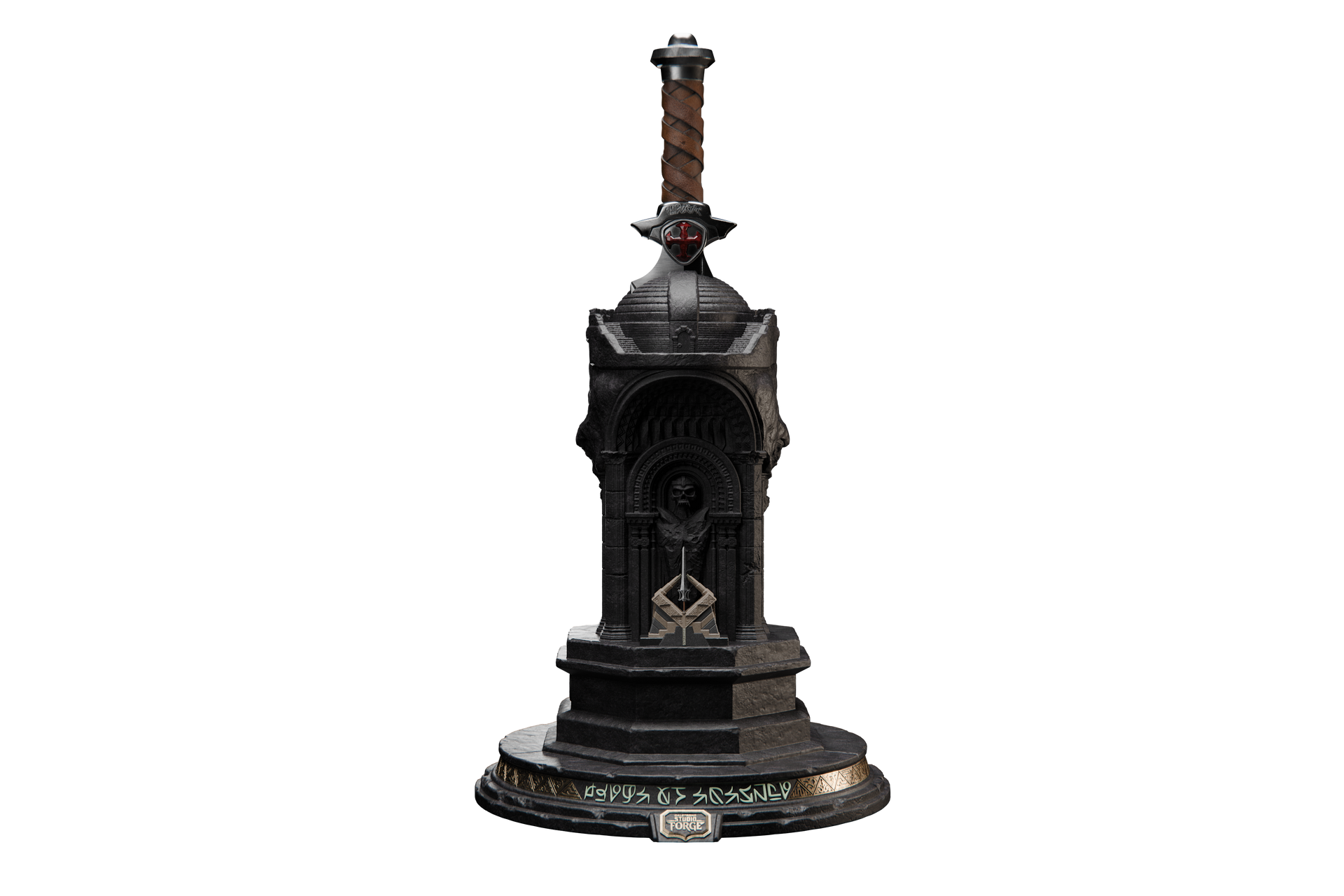 Masters of The Universe™ x StudioForge™ | CASTLE GRAYSKULL™  EDITION: Blade of Eternia™ | 8” Collector’s Chef Knife & Display Stand