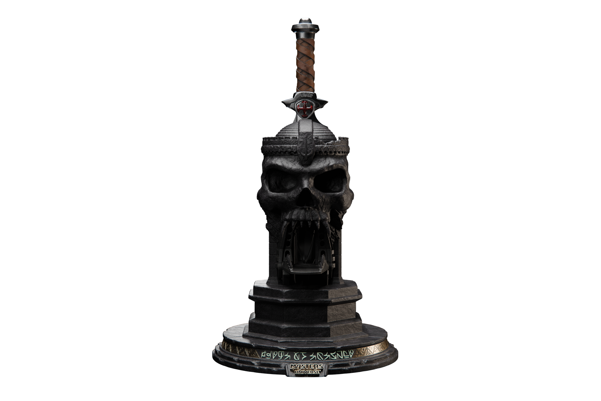 Masters of The Universe™ x StudioForge™ | CASTLE GRAYSKULL™  EDITION: Blade of Eternia™ | 8” Collector’s Chef Knife & Display Stand