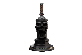 Masters of The Universe™ x StudioForge™ | CASTLE GRAYSKULL™  EDITION: Blade of Eternia™ | 8” Collector’s Chef Knife & Display Stand