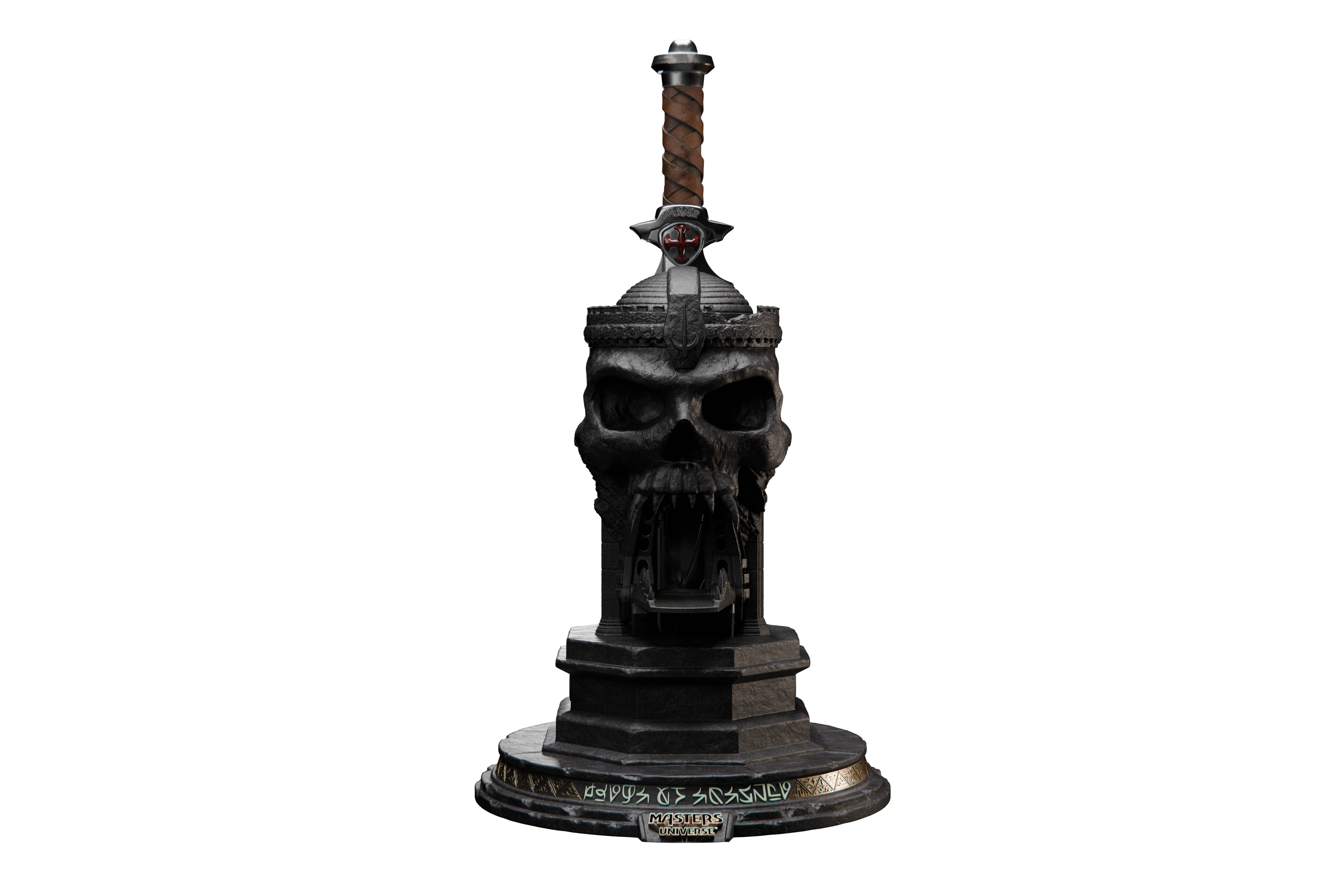 Masters of The Universe™ x StudioForge™ | CASTLE GRAYSKULL™  EDITION: Blade of Eternia™ | 8” Collector’s Chef Knife & Display Stand