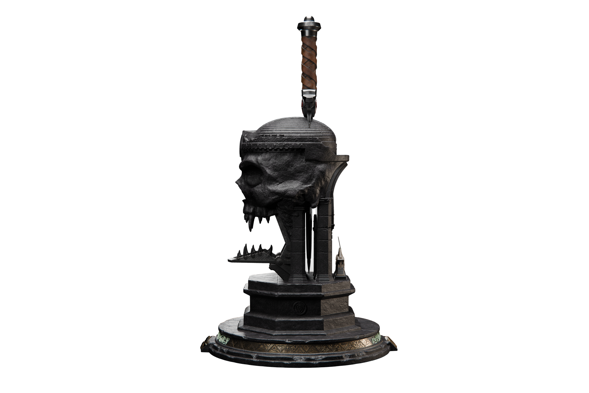 Masters of The Universe™ x StudioForge™ | CASTLE GRAYSKULL™  EDITION: Blade of Eternia™ | 8” Collector’s Chef Knife & Display Stand