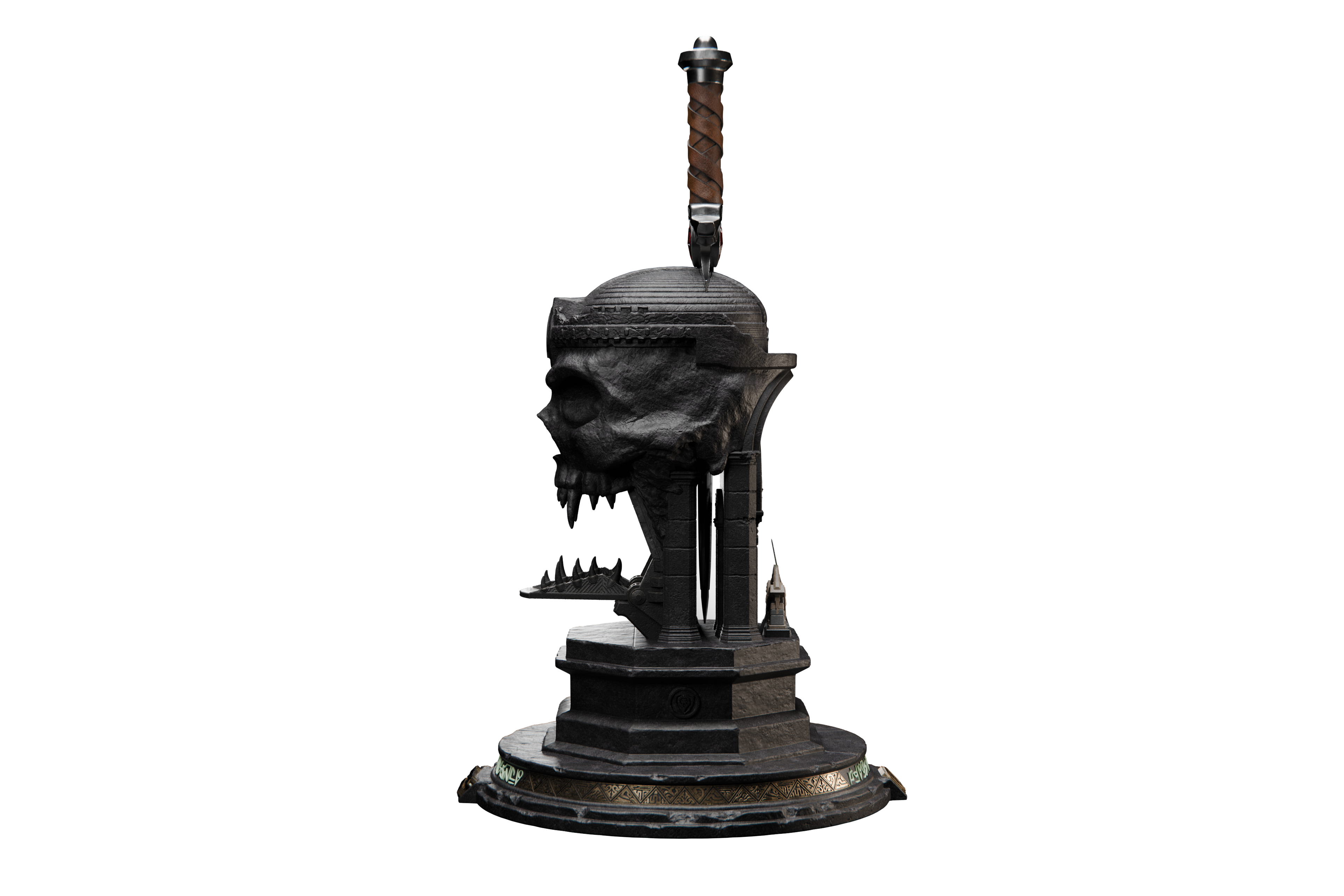 Masters of The Universe™ x StudioForge™ | CASTLE GRAYSKULL™  EDITION: Blade of Eternia™ | 8” Collector’s Chef Knife & Display Stand