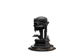 Masters of The Universe™ x StudioForge™ | CASTLE GRAYSKULL™  EDITION: Blade of Eternia™ | 8” Collector’s Chef Knife & Display Stand