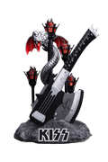 KISS™ x StudioForge™ | Gene Simmons' HELLFIRE DEMON AXE | 7.5” Collector’s Meat Axe & Display Stand