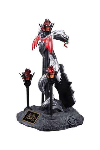 KISS™ x StudioForge™ | Gene Simmons' HELLFIRE DEMON AXE | 7.5” Collector’s Meat Axe & Display Stand