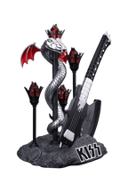 KISS™ x StudioForge™ | Gene Simmons' HELLFIRE DEMON AXE | 7.5” Collector’s Meat Axe & Display Stand