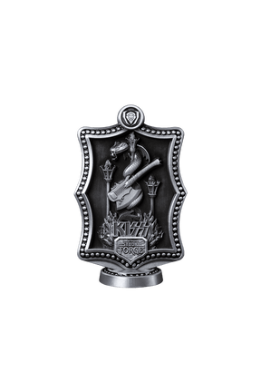 KISS™ x StudioForge™ | Gene Simmons' HELLFIRE DEMON AXE | 7.5” Collector’s Meat Axe & Display Stand