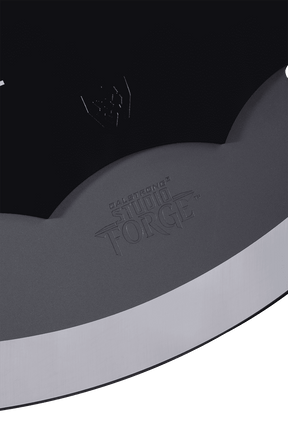 KISS™ x StudioForge™ | Gene Simmons' HELLFIRE DEMON AXE | 7.5” Collector’s Meat Axe & Display Stand