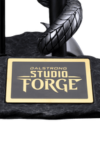 KISS™ x StudioForge™ | Gene Simmons' HELLFIRE DEMON AXE | 7.5” Collector’s Meat Axe & Display Stand