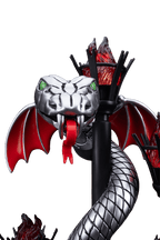 KISS™ x StudioForge™ | Gene Simmons' HELLFIRE DEMON AXE | 7.5” Collector’s Meat Axe & Display Stand