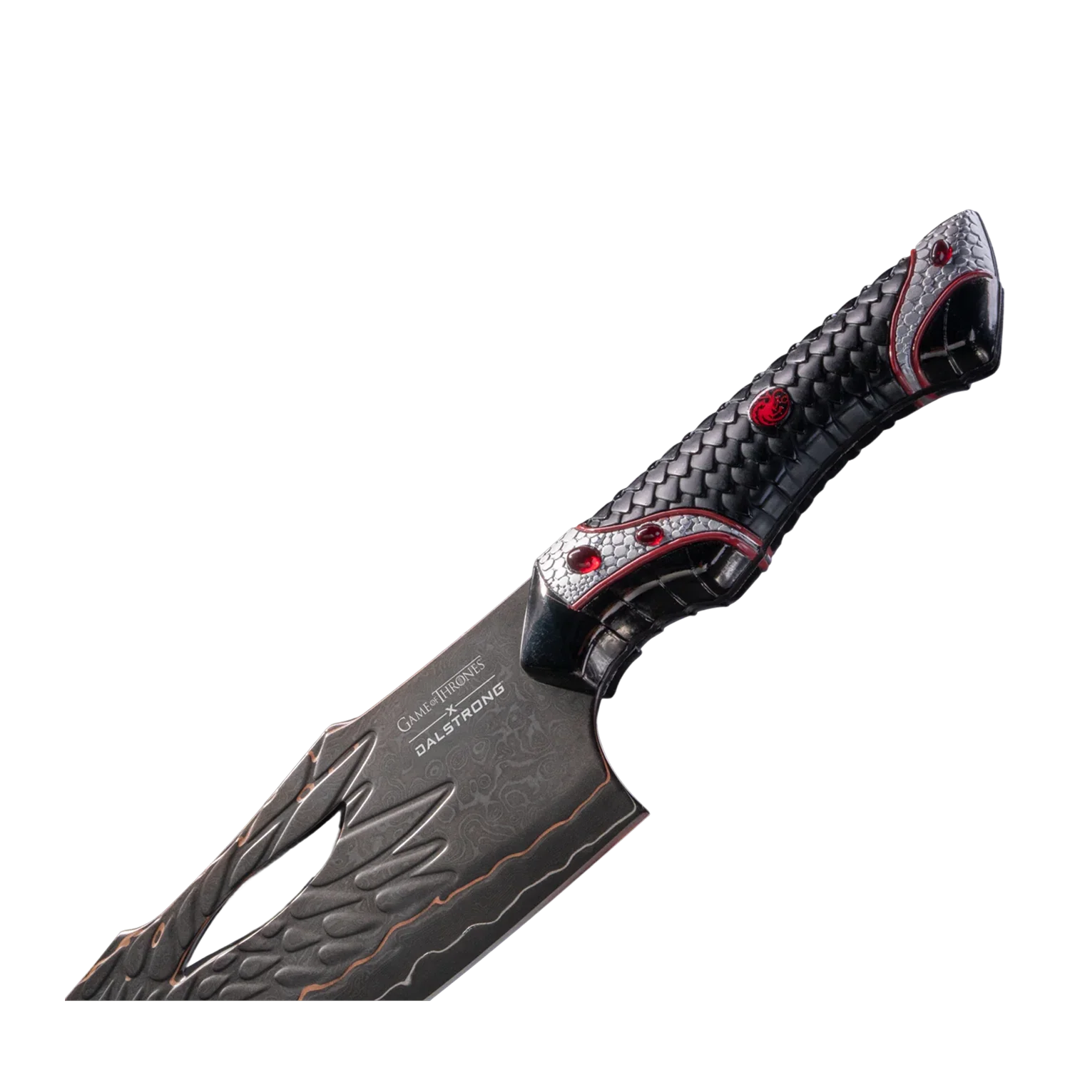 Game of Thrones™ x StudioForge™ | Drogon's Fury™ | 8.5” Collector’s Chef Knife & Sculpted Display Stand