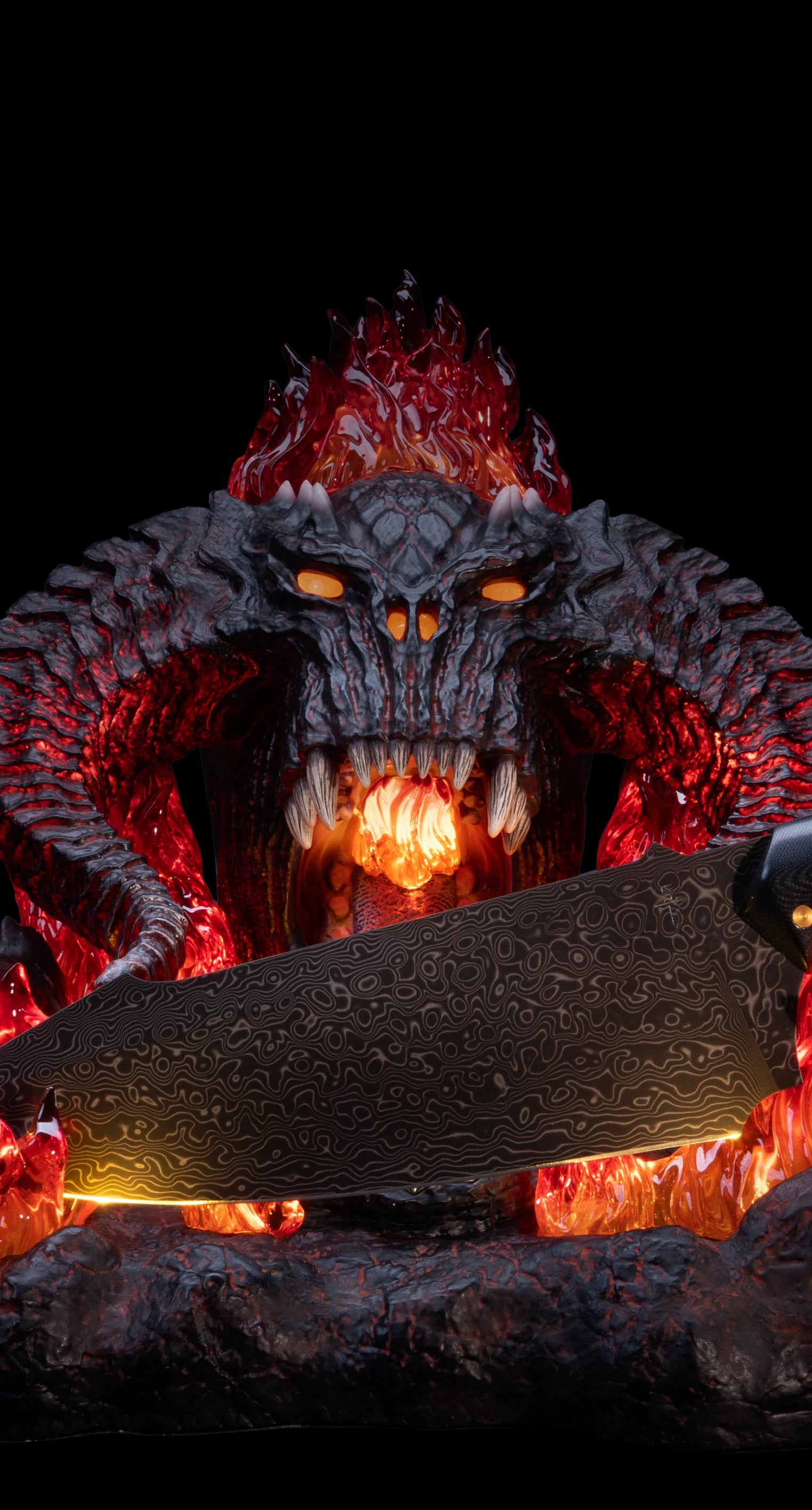 Illuminated Balrog Display Stand