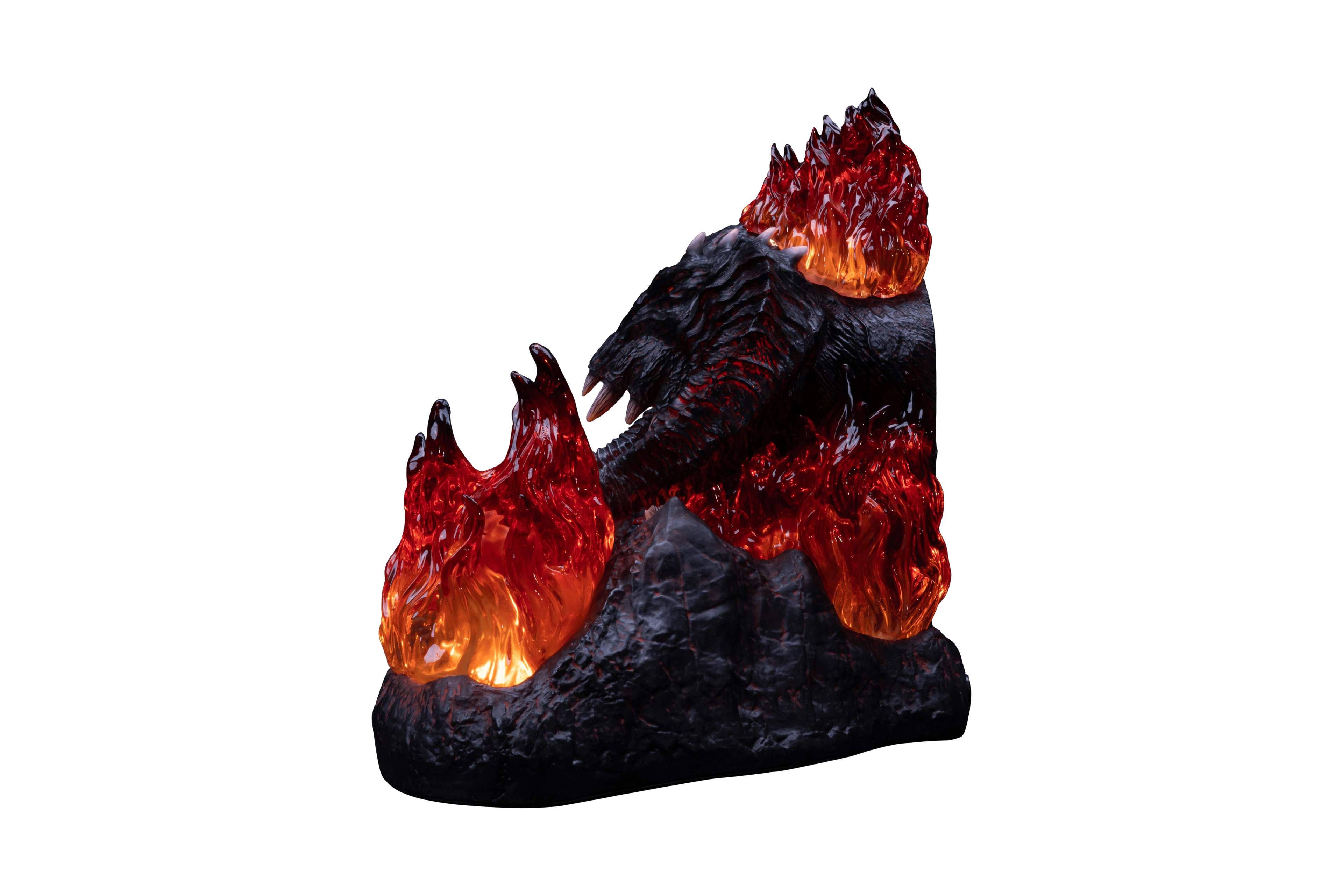 The Lord of the Rings™ x StudioForge™ | Flame of Udun™ | 8.5” Collector’s Chef Knife & Resin LED Display Stand