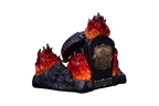 The Lord of the Rings™ x StudioForge™ | Flame of Udun™ | 8.5” Collector’s Chef Knife & Resin LED Display Stand