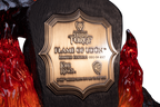 The Lord of the Rings™ x StudioForge™ | Flame of Udun™ | 8.5” Collector’s Chef Knife & Resin LED Display Stand