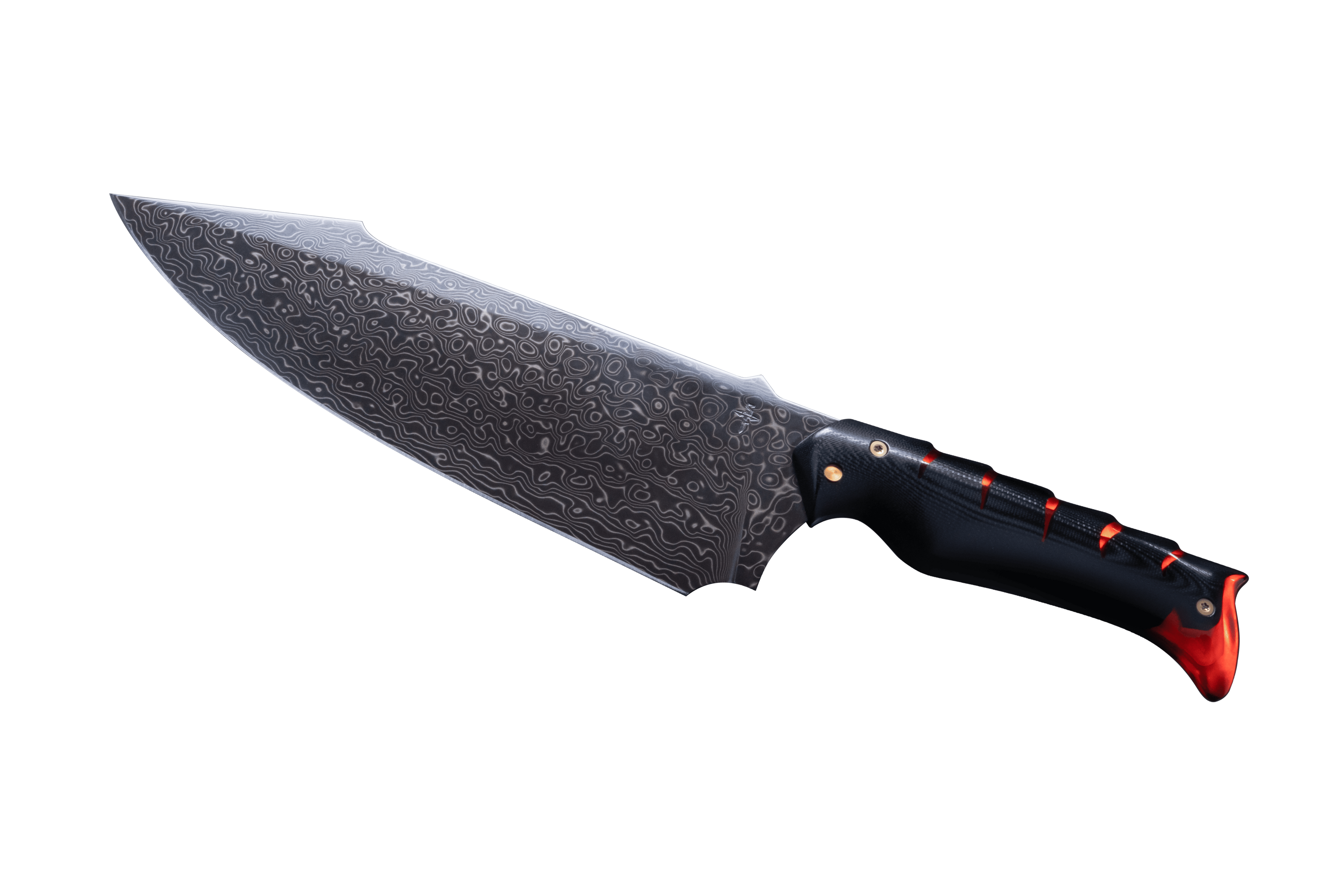 The Lord of the Rings™ x StudioForge™ | Flame of Udun™ | 8.5” Collector’s Chef Knife & Resin LED Display Stand