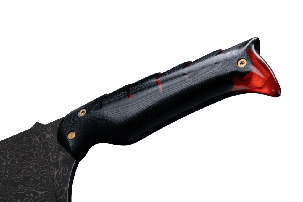 The Lord of the Rings™ x StudioForge™ | Flame of Udun™ | 8.5” Collector’s Chef Knife & Resin LED Display Stand