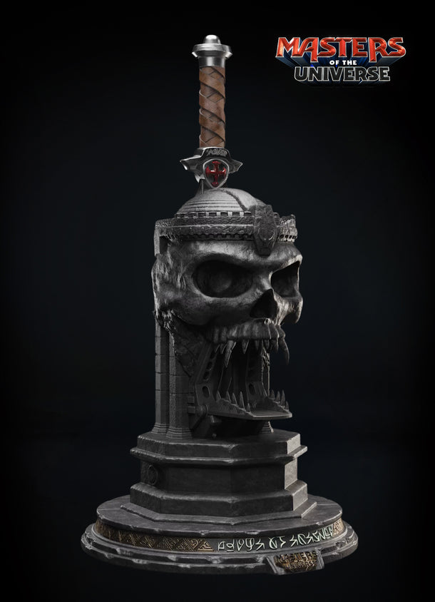 Masters of The Universe™ x StudioForge™ | CASTLE GRAYSKULL™ EDITION: Blade of Eternia™ | 8” Collector’s Chef Knife & Display Stand