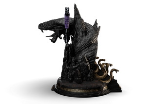 Masters of The Universe™ x StudioForge™ | SNAKE MOUNTAIN™ EDITION: The Blade of Havoc™ | 8” Collector’s Chef Knife & Display Stand