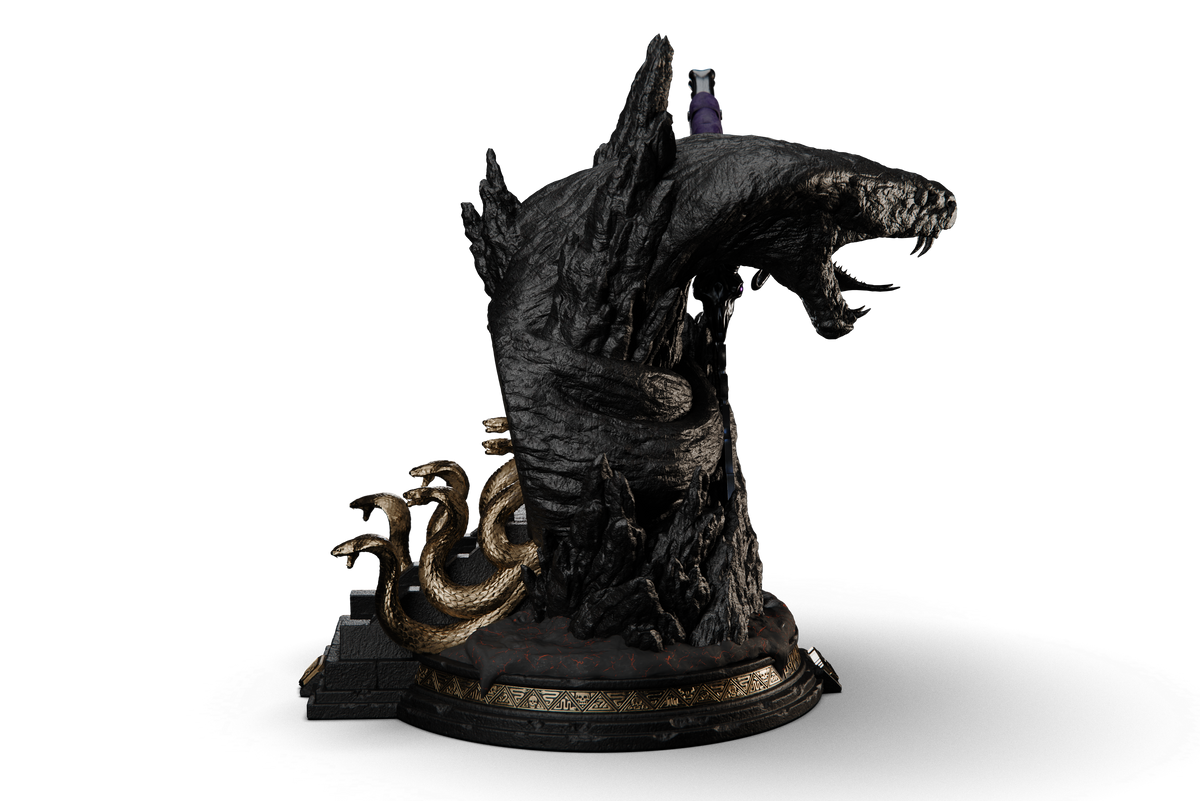 Masters of The Universe™ x StudioForge™ | SNAKE MOUNTAIN™ EDITION: The Blade of Havoc™ | 8” Collector’s Chef Knife & Display Stand