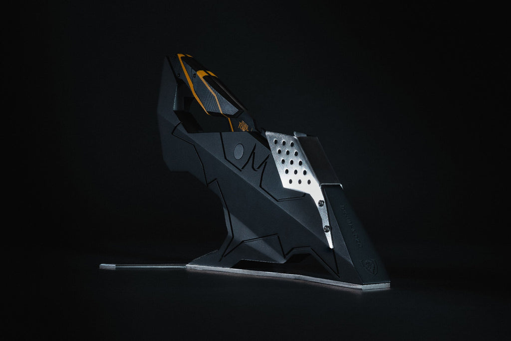 Batman StudioForge™ | 8” Bladed Displayable Chef Knife & Display Stand | The Gotham City™ Edge