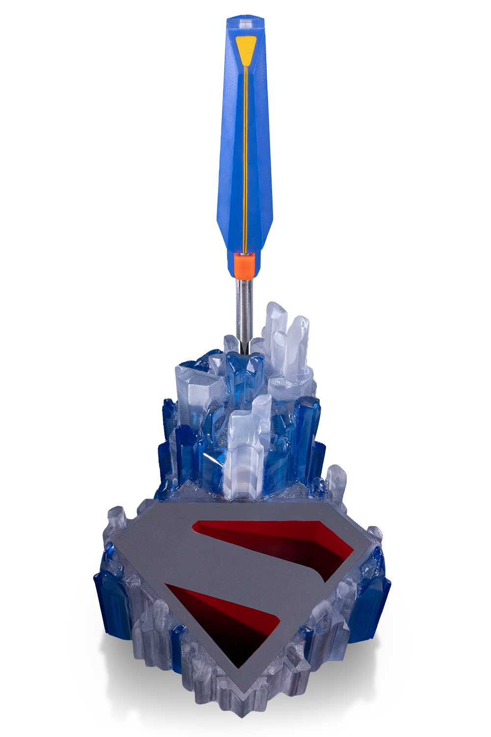 Superman™ x StudioForge™ | Edge of Solitude | 8.5” Collector’s Chef Knife & Display Stand