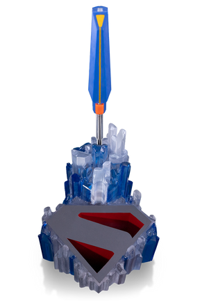 Superman™ x StudioForge™ | Edge of Solitude | 8.5” Collector’s Chef Knife & Display Stand