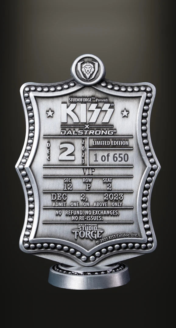 A numbered badge of authenticity
